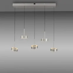 Paul Neuhaus LED Pendelleuchte Q-ROTATE 5flammig höhenverstellbar Smarthome