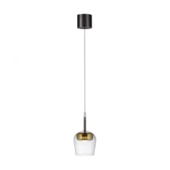 Paul Neuhaus LED Pendelleuchte Q-KON 1-flammig gold Smart Home App