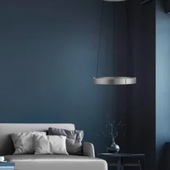 Paul Neuhaus LED Pendelleuchte PURE E-Clipse stone (alu) elektrisch