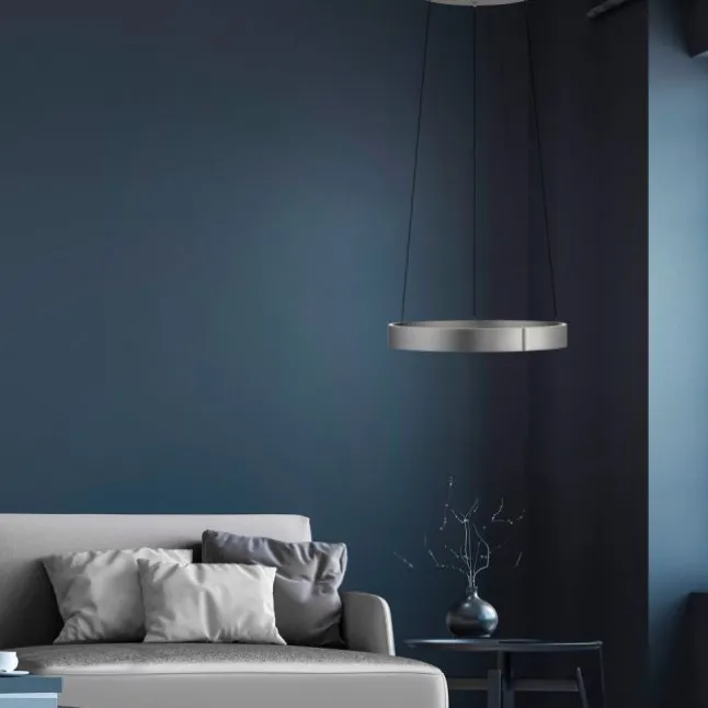 Paul Neuhaus LED Pendelleuchte PURE E-Clipse stone (alu) elektrisch
