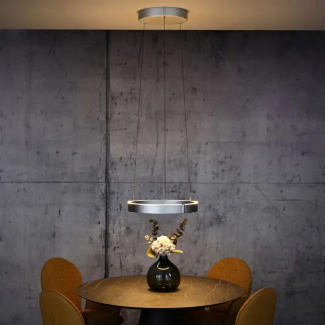 Paul Neuhaus LED Pendelleuchte PURE E-Clipse stone (alu) elektrisch