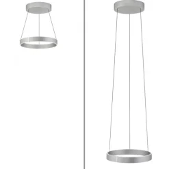 Paul Neuhaus LED Pendelleuchte PURE E-Clipse stone (alu) elektrisch