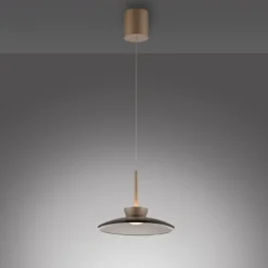 Paul Neuhaus LED Pendelleuchte PURE Moon bronce höhenverstellbar