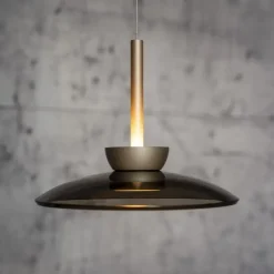 Paul Neuhaus LED Pendelleuchte PURE Moon bronce höhenverstellbar