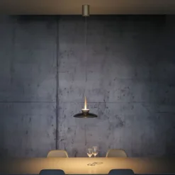 Paul Neuhaus LED Pendelleuchte PURE Moon bronce höhenverstellbar