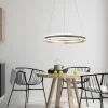 Paul Neuhaus LED Pendelleuchte Q-BELUGA messing matt Smart Home dimmbar