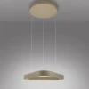 Paul Neuhaus LED Pendelleuchte Q-STRETTO, bronce,