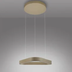 Paul Neuhaus LED Pendelleuchte Q-STRETTO, bronce,