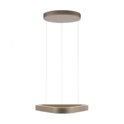 Paul Neuhaus LED Pendelleuchte Q-STRETTO, bronce,