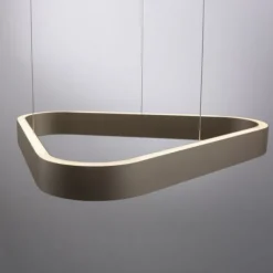 Paul Neuhaus LED Pendelleuchte Q-STRETTO, bronce,