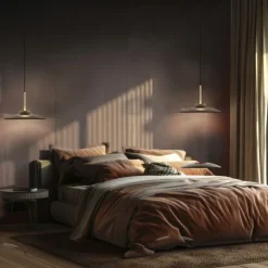Paul Neuhaus LED Pendelleuchte PURE E-Moon bronce elekrisch