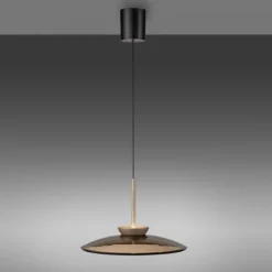 Paul Neuhaus LED Pendelleuchte PURE E-Moon bronce elekrisch