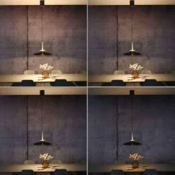Paul Neuhaus LED Pendelleuchte PURE E-Moon bronce elekrisch