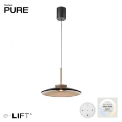 Paul Neuhaus LED Pendelleuchte PURE E-Moon bronce elekrisch