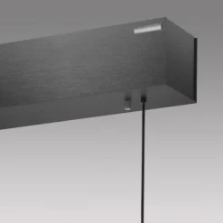 Paul Neuhaus LED Pendelleuchte PURE E-Motion platin (grau) elektrisch