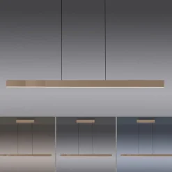 Paul Neuhaus LED Pendelleuchte PURE Moto-Rise, bronce,