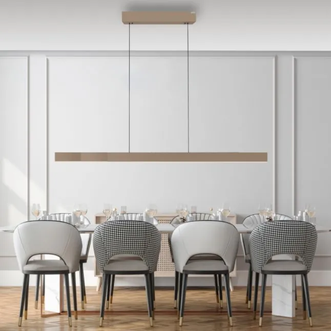 Paul Neuhaus LED Pendelleuchte PURE Moto-Rise, bronce,