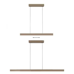 Paul Neuhaus LED Pendelleuchte PURE Moto-Rise, bronce,