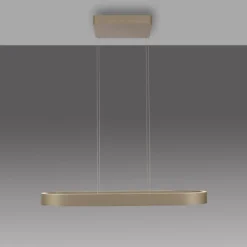 Paul Neuhaus LED Pendelleuchte Q-STRETTO, bronce