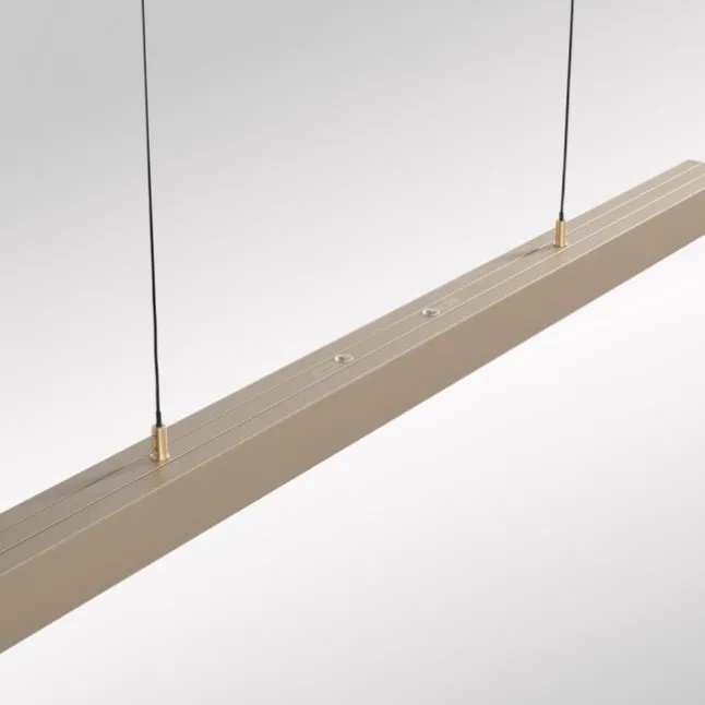 Paul Neuhaus LED Pendelleuchte ADRIANA, Comfort Lift, bronce