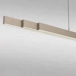 Paul Neuhaus LED Pendelleuchte ADRIANA, Comfort Lift, bronce