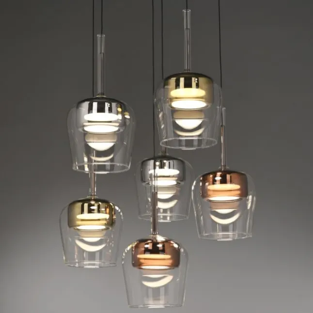 Paul Neuhaus LED Pendelleuchte Q-KON 6-flammig mehrfarbig Smart Home