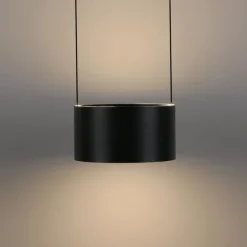 Paul Neuhaus LED Pendelleuchte PURE Clipse, platin (grau), Fernbedienung, Comfort Lift, Memoryfunktion