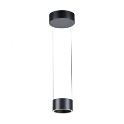 Paul Neuhaus LED Pendelleuchte PURE Clipse, platin (grau), Fernbedienung, Comfort Lift, Memoryfunktion