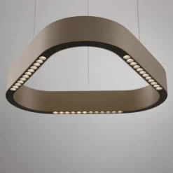Paul Neuhaus LED Pendelleuchte Q-STRETTO, bronce