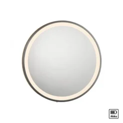 Paul Neuhaus LED Spiegel VIDRO, grau