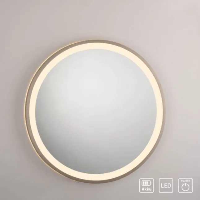 Paul Neuhaus LED Spiegel VIDRO, bronce