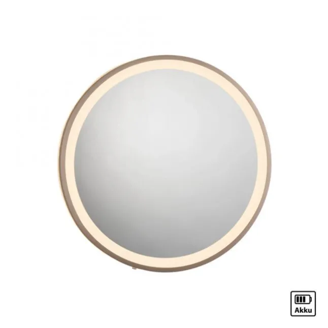 Paul Neuhaus LED Spiegel VIDRO, bronce