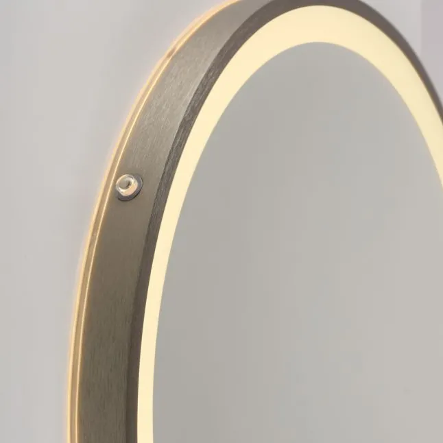 Paul Neuhaus LED Spiegel VIDRO, bronce