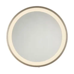 Paul Neuhaus LED Spiegel VIDRO, bronce,