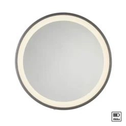 Paul Neuhaus LED Spiegel VIDRO, grau,