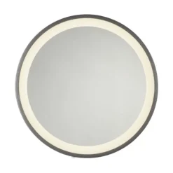 Paul Neuhaus LED Spiegel VIDRO, grau,