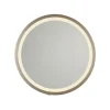 Paul Neuhaus LED Spiegel VIDRO, bronce,