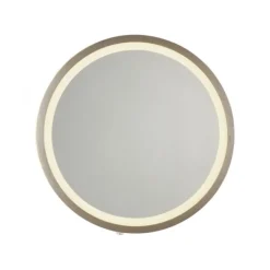 Paul Neuhaus LED Spiegel VIDRO, bronce,