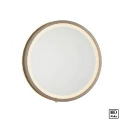 Paul Neuhaus LED Spiegel VIDRO, bronce,