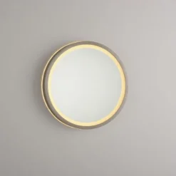 Paul Neuhaus LED Spiegel VIDRO, bronce,