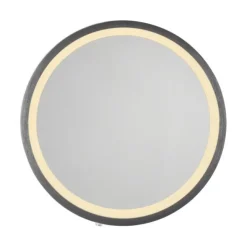 Paul Neuhaus LED Spiegel VIDRO, grau,