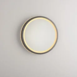 Paul Neuhaus LED Spiegel VIDRO, grau,