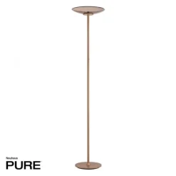Paul Neuhaus LED Stehleuchte Pure Moon bronce Touchdimmer Amberfarben