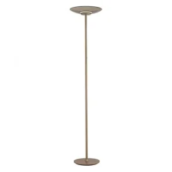 Paul Neuhaus LED Stehleuchte Pure Moon bronce Touchdimmer Amberfarben