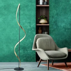 Paul Neuhaus LED Stehleuchte Q-SWING anthrazit steuerbar Smart Home