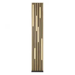 Paul Neuhaus LED Stehleuchte Q-AKUSTIK Holz-natur Smarthome steuerbar
