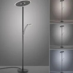 Paul Neuhaus LED Stehleuchte anthrazit dimmbar CCT Memoryfunktion