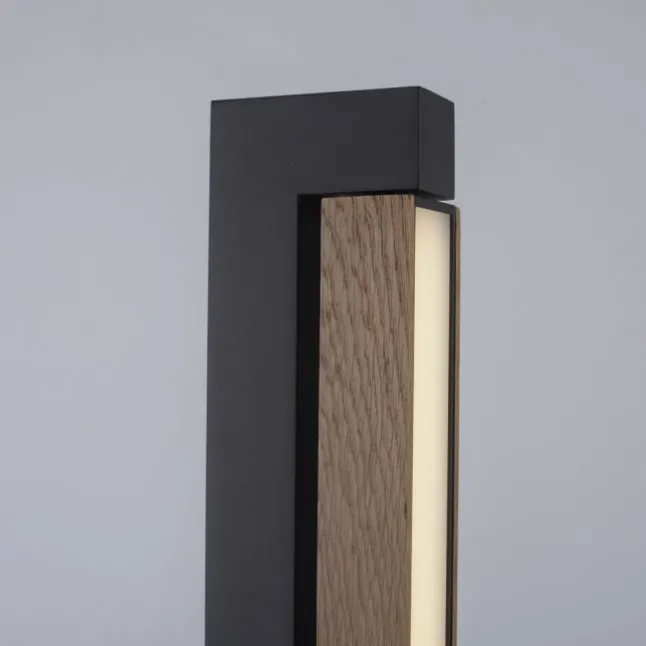 Paul Neuhaus LED Stehleuchte PURE-LINES Floor oak/graphite drehbar dimmbar