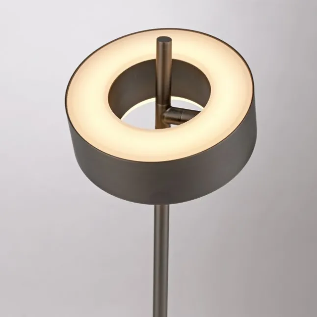 Paul Neuhaus LED Stehleuchte Q-ROTATE dark-metal brown Smarthome