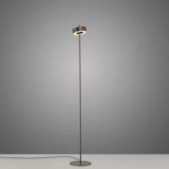Paul Neuhaus LED Stehleuchte Q-ROTATE dark-metal brown Smarthome